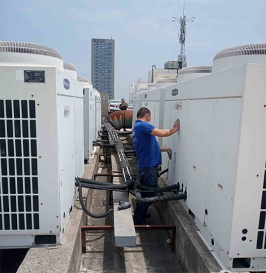 莱芜中央空调制热和不制冷系统维修方法